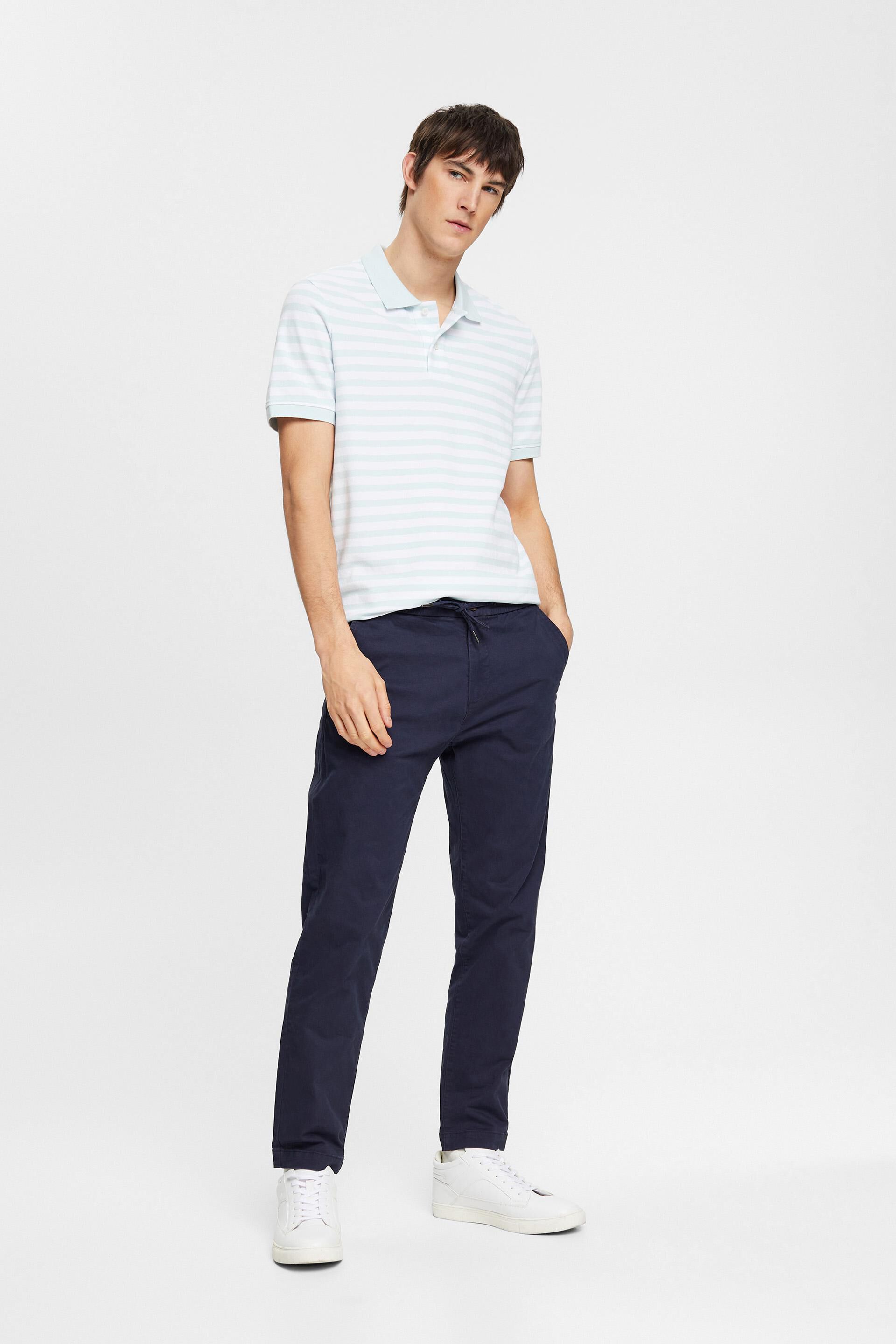 Polo rayé coupe Slim Fit