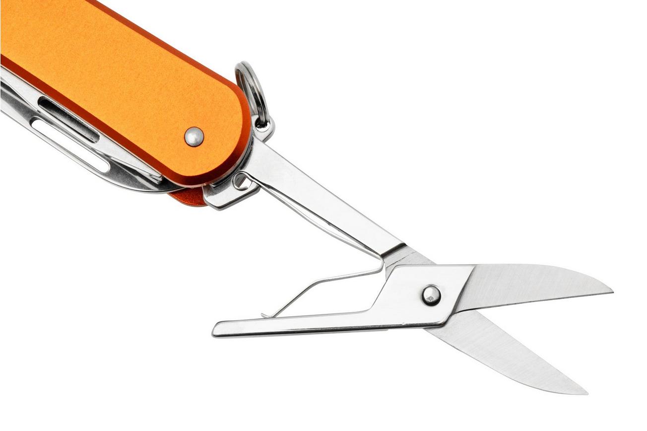 FOX Vulpis 4-Tools FX-VP130-SF5OR, N690co, Aluminium, Orange, Zwitsers zakmes