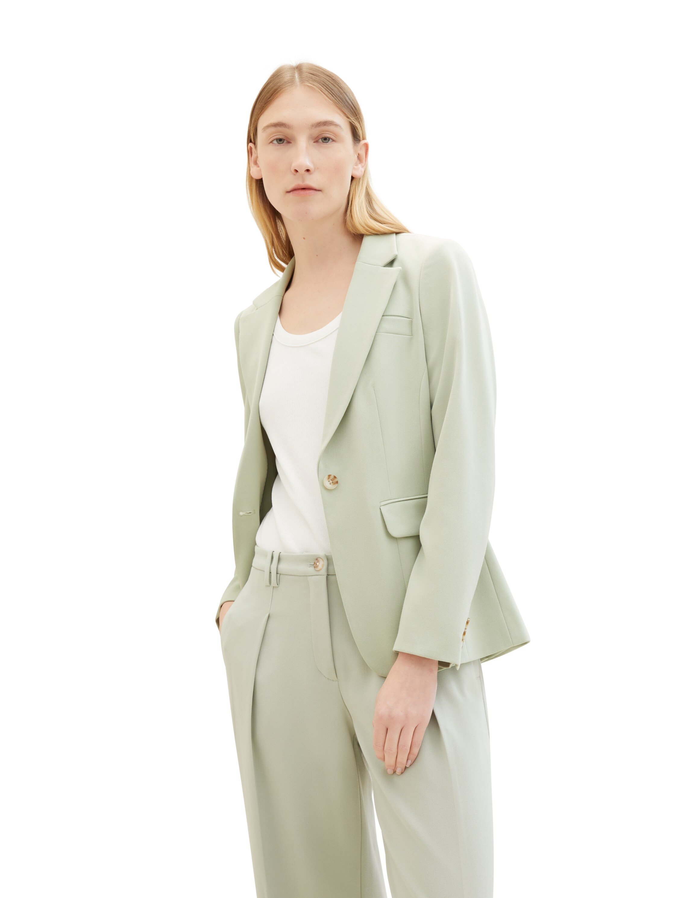 TOM TAILOR Jerseyblazer , mit einem Knopf