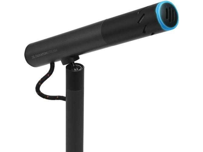 JBL Kondensatormikrofon Quantum Stream Talk Schwarz USB-Streaming-Mikrofon mit einfachem Kondensator