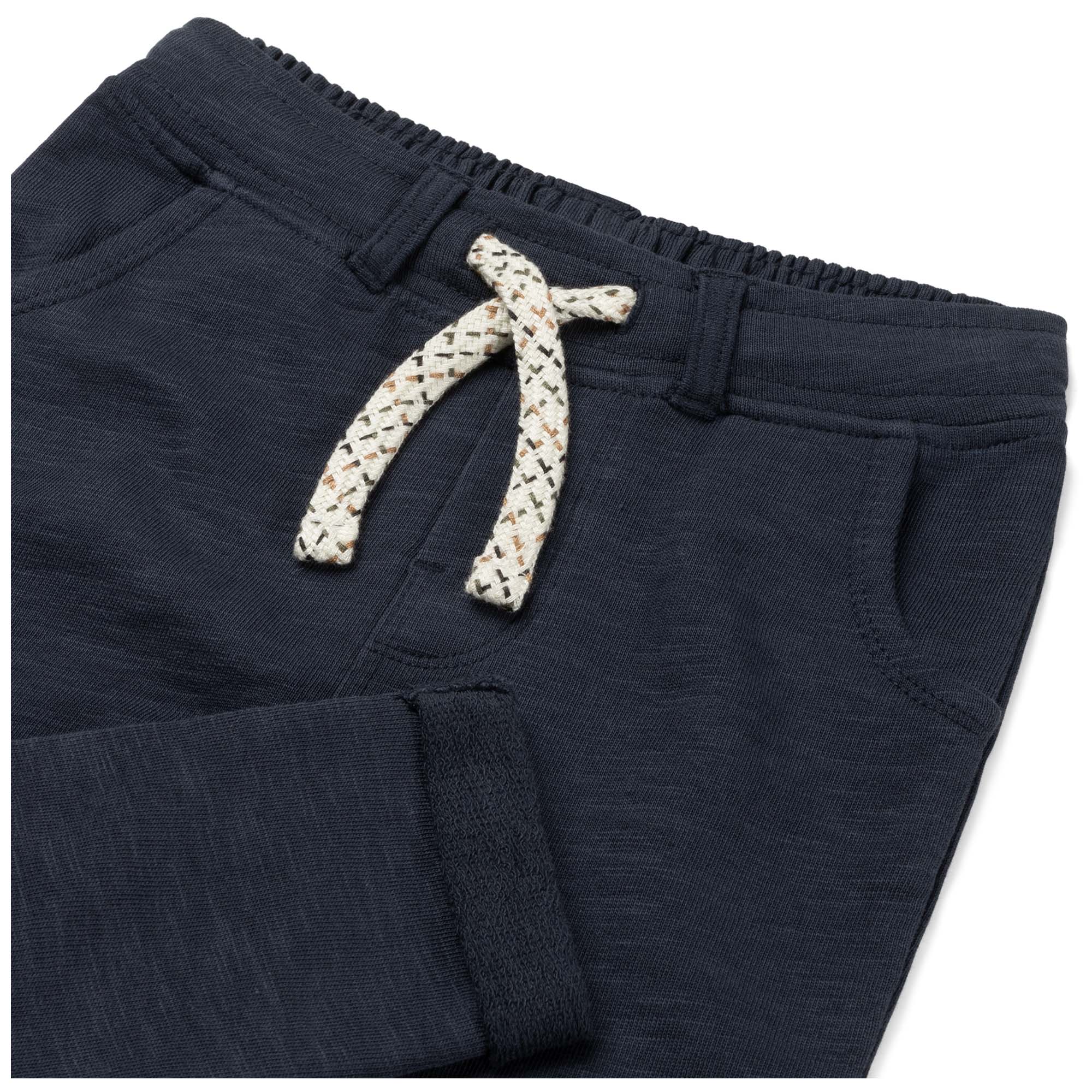 Prénatal peuter broek  effen blauw