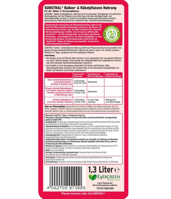 Substral® Balkon- und Kübelpflanzen-Nahrung,