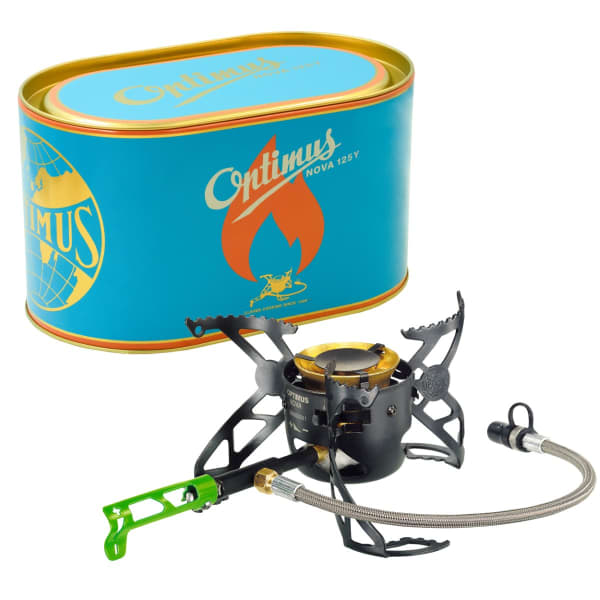 Réchaud à gaz randonnée OPTIMUS NOVA 125 YEARS MULTIFUEL 2850W