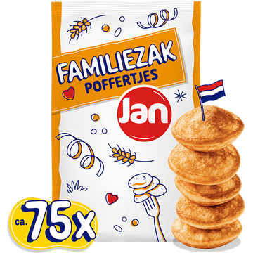 Jan Poffertjes Familiezak 620 g