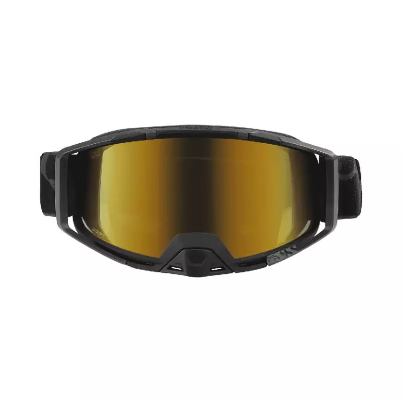IXS Masque Trigger noir / mirror gold