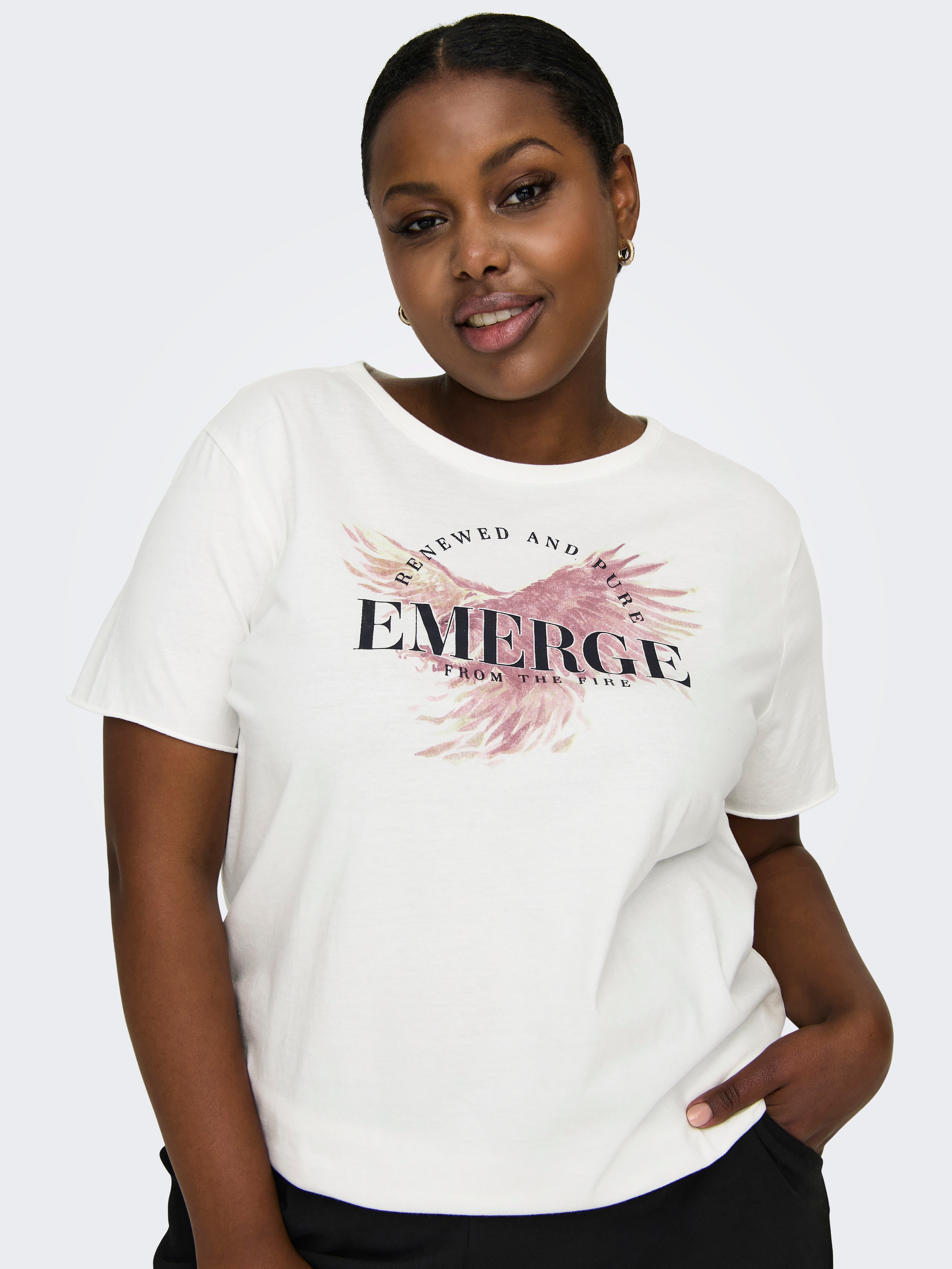 CARLUCY T-shirt Cloud Dancer