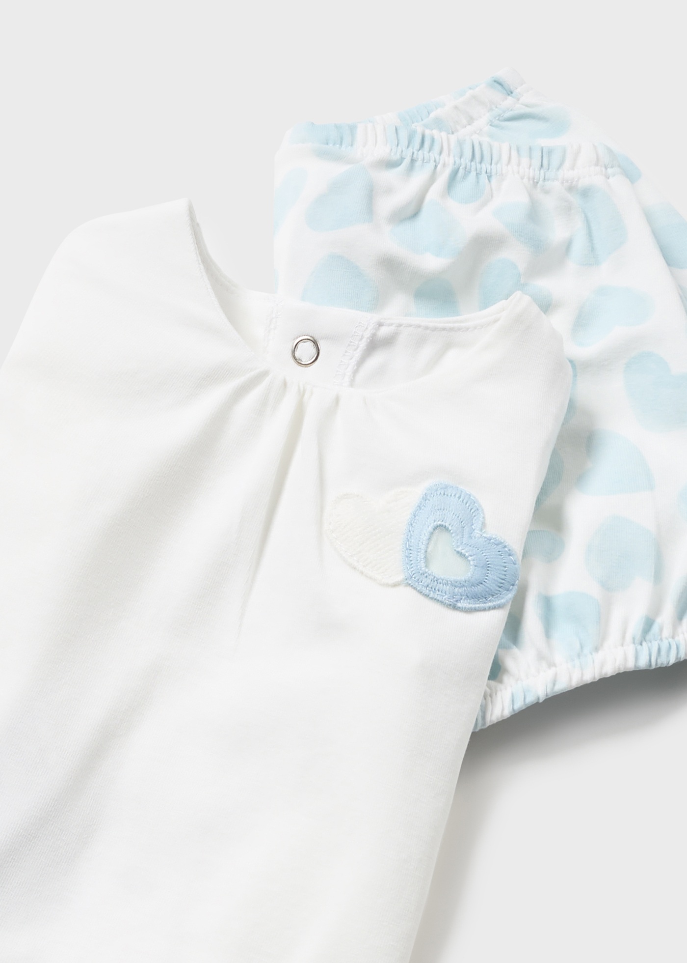 Conjunto de 4 peças Better Cotton para recém-nascidos na cor Jade