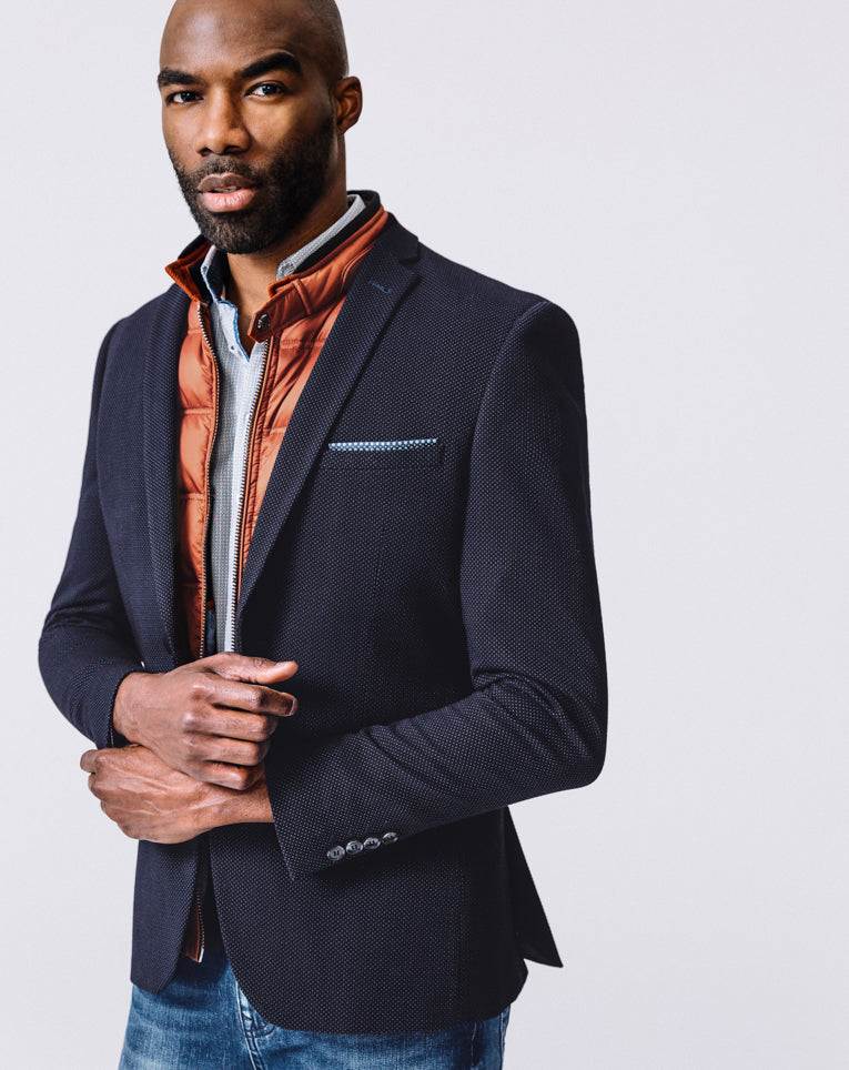 Veste marine 