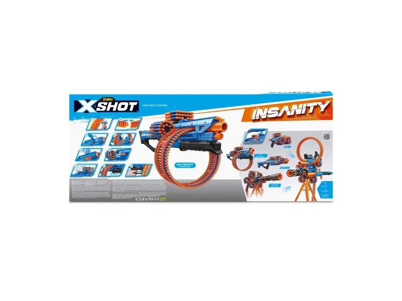 XShot X-Shot – „Insanity Mad Mega Barrel“ (36609)