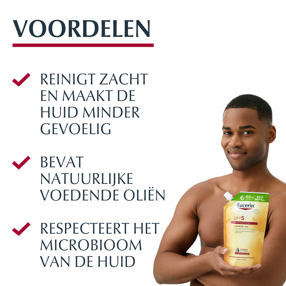Eucerin pH5 Doucheolie Navulverpakking400 ml