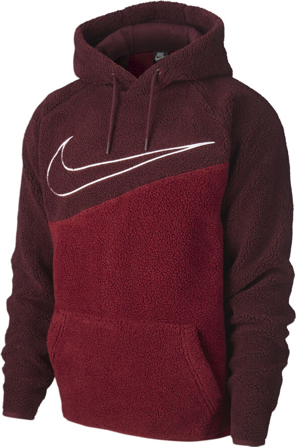 Nike Sportswear Swoosh Hoodie Rød