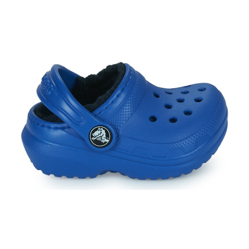 Crocs - CLASSIC LINED CLOG T - Bleu