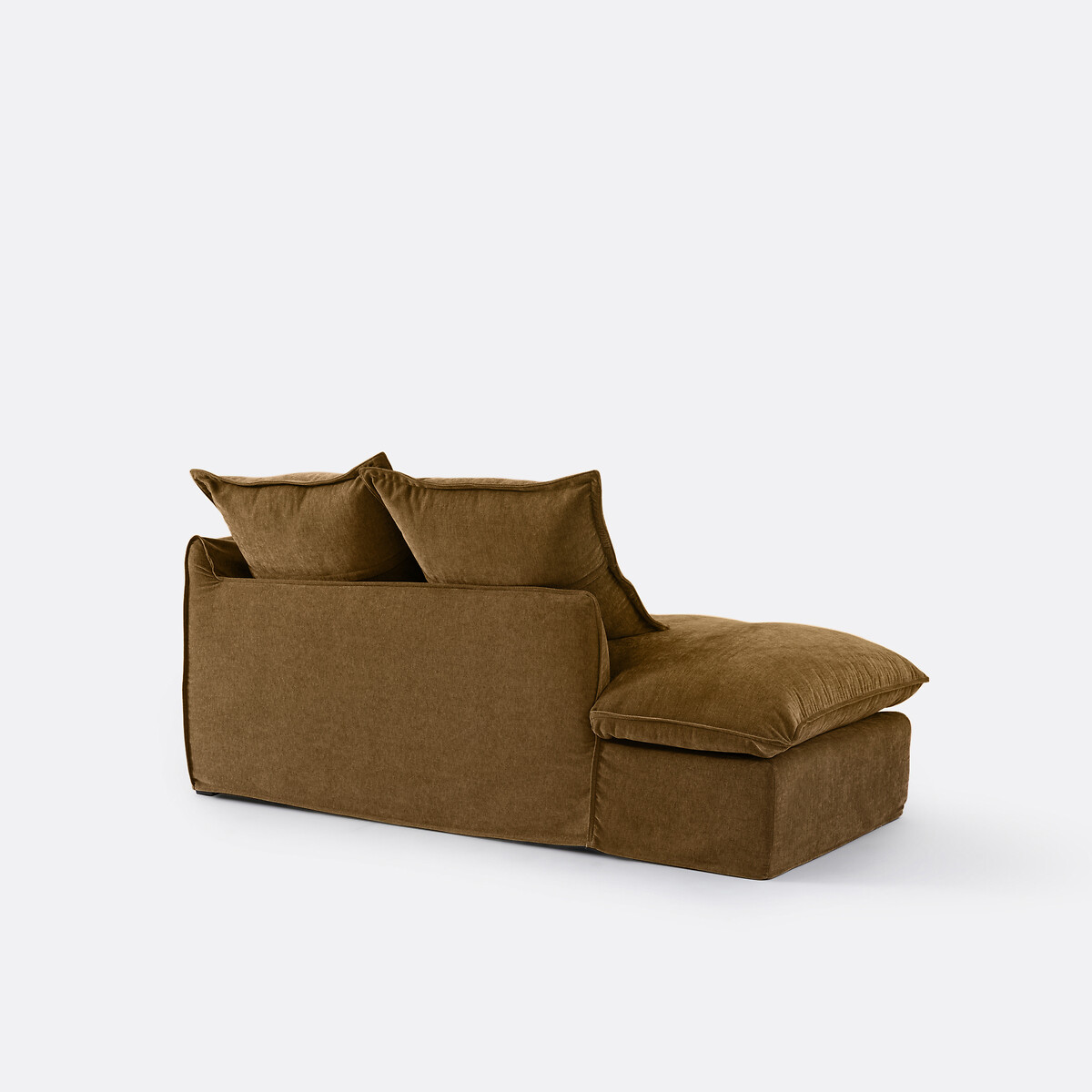 LA REDOUTE INTERIORS<br>Poltrona esquerda em poliéster mesclado, Odna