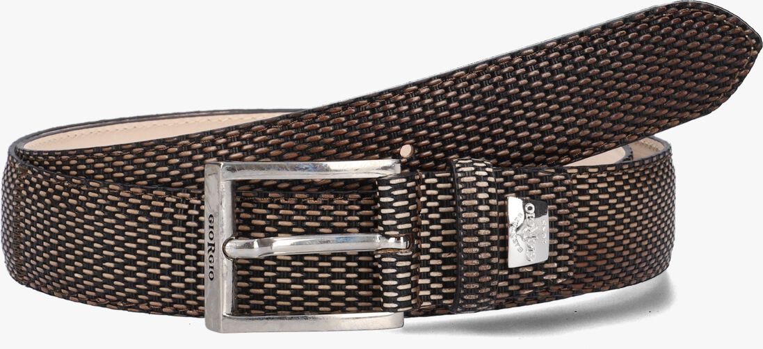 GIORGIO bruine giorgio riem rattan