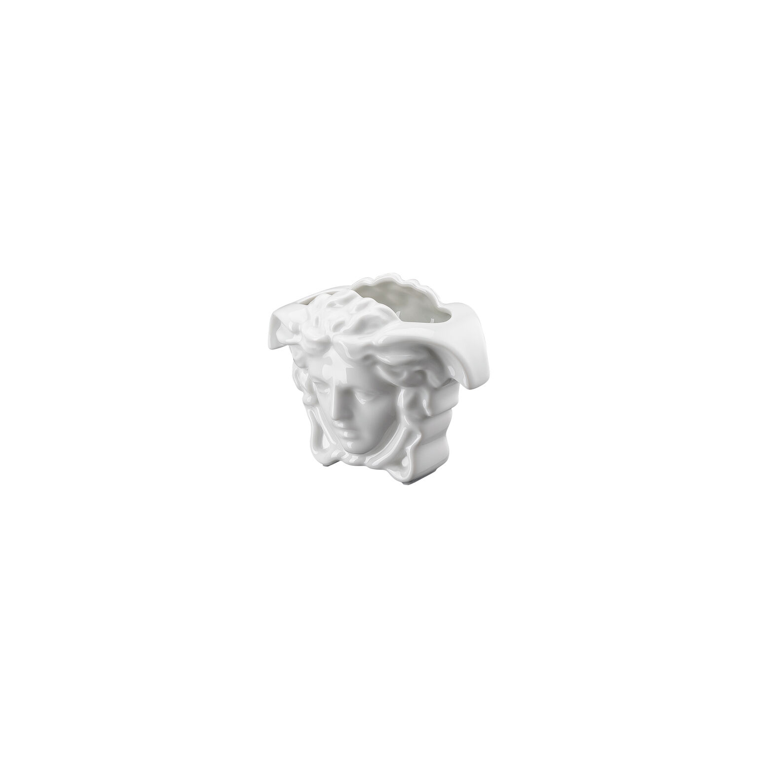 Medusa Grande White Vase 9 cm