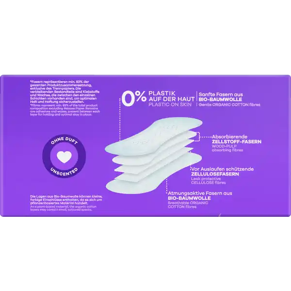 Daily Fresh Slipeinlagen Pflanzenbasiert Long BigPack
