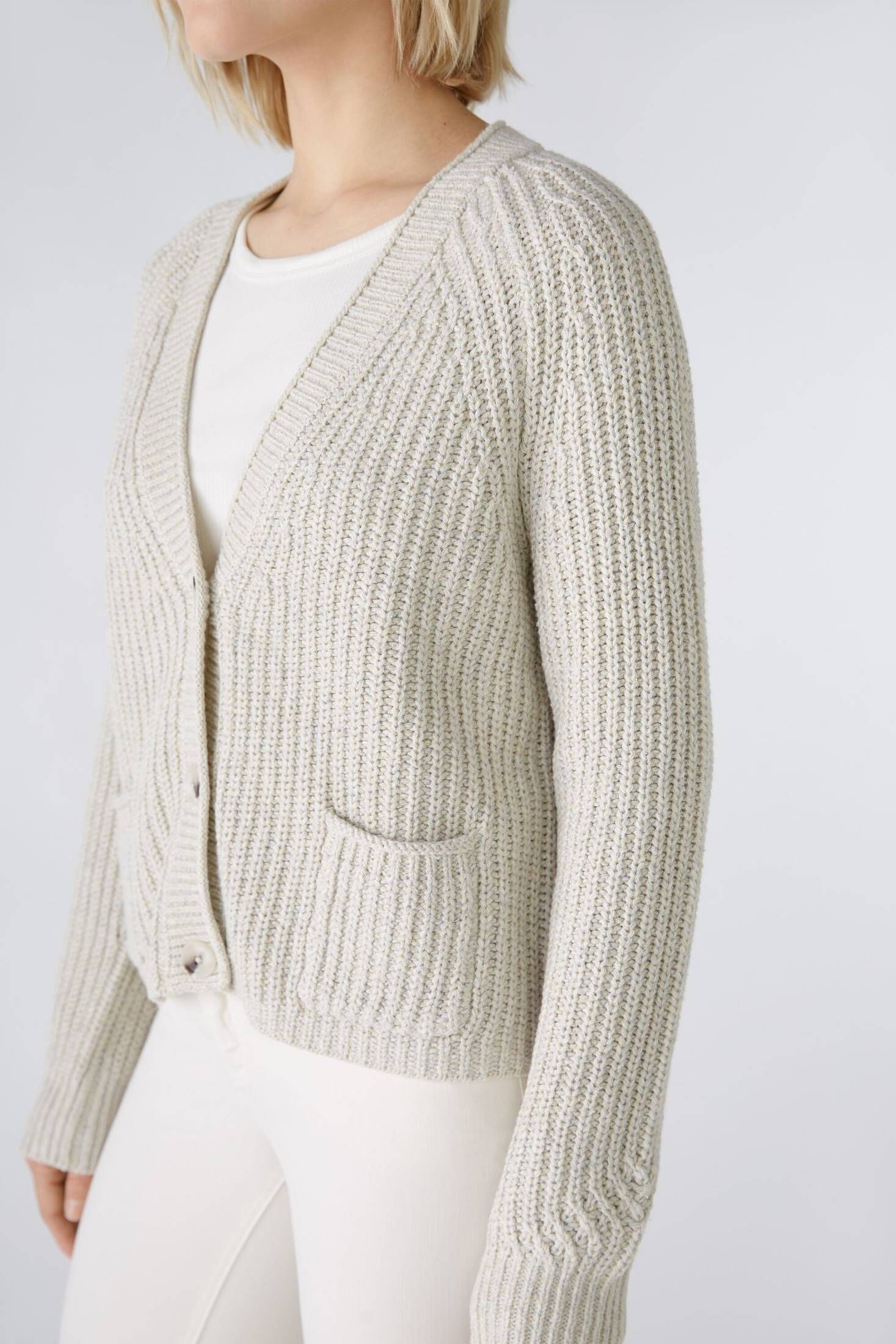 Oui| Damen Strickjacke LAFONYA