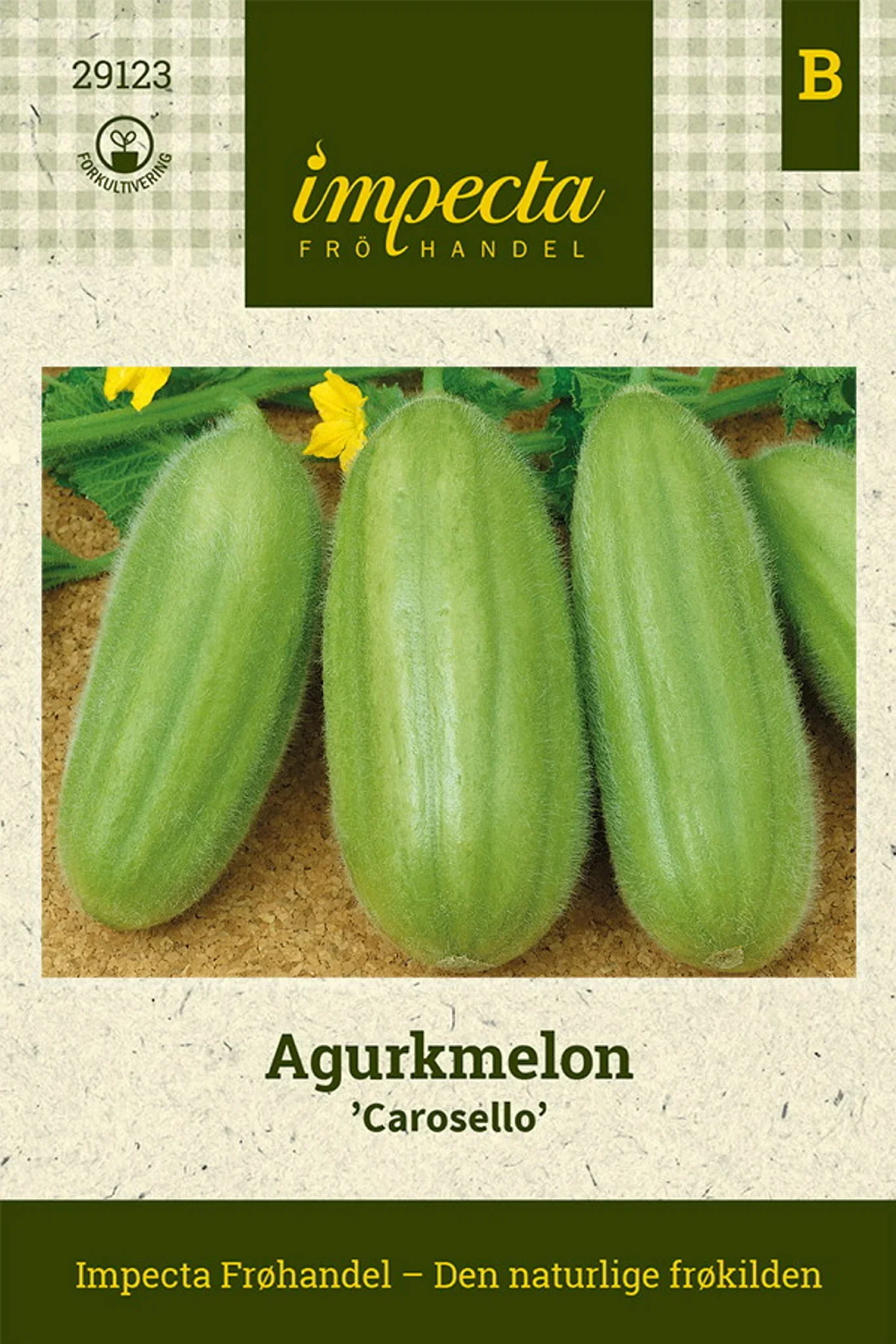Cucumis melo 'Carosello' Agurkmelon 'Carosello'