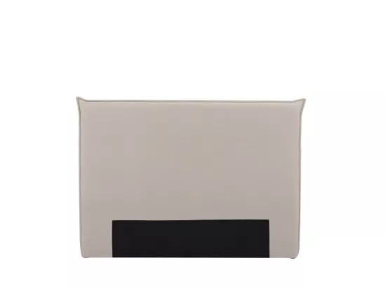 Macbeth - Tête de lit en coton et lin L150cm : Couleur - Naturel