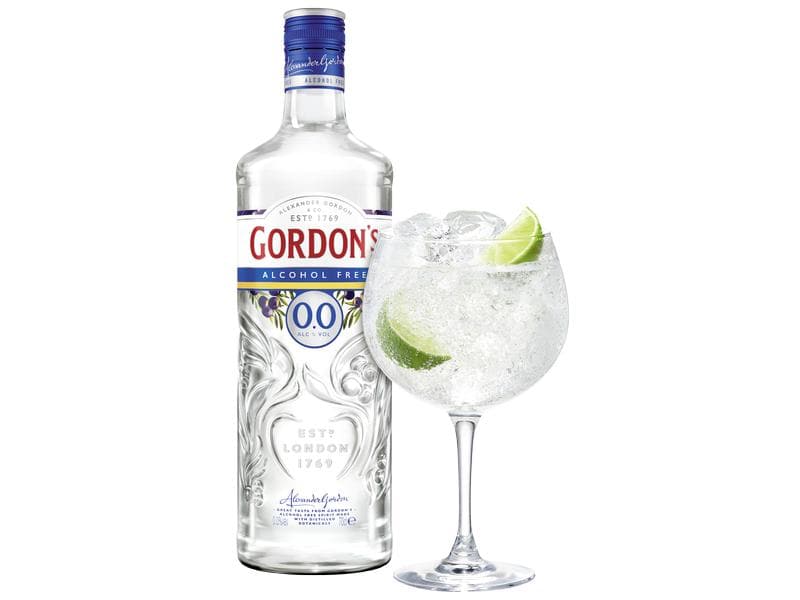 Gordon's Gin 0.0% 0.7 l Alkoholfreies Destillat auf Basis von Wacholder