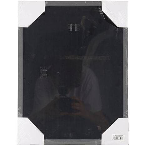 Sort ramme m. plexiglas - 40x50 cm