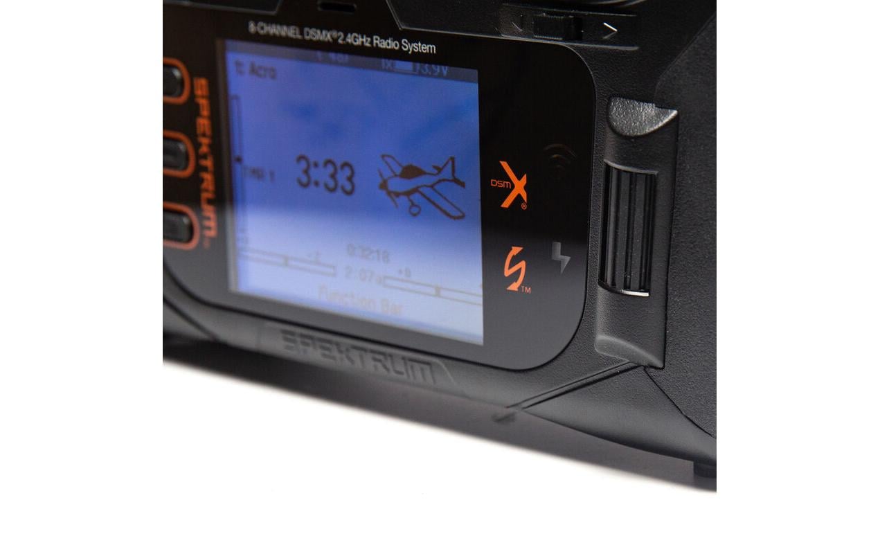 Fernsteuerung NX8+ 20-Kanal DSMX (nur Sender)<br>Professioneller 20-Kanal-Sender für Modellflugzeuge