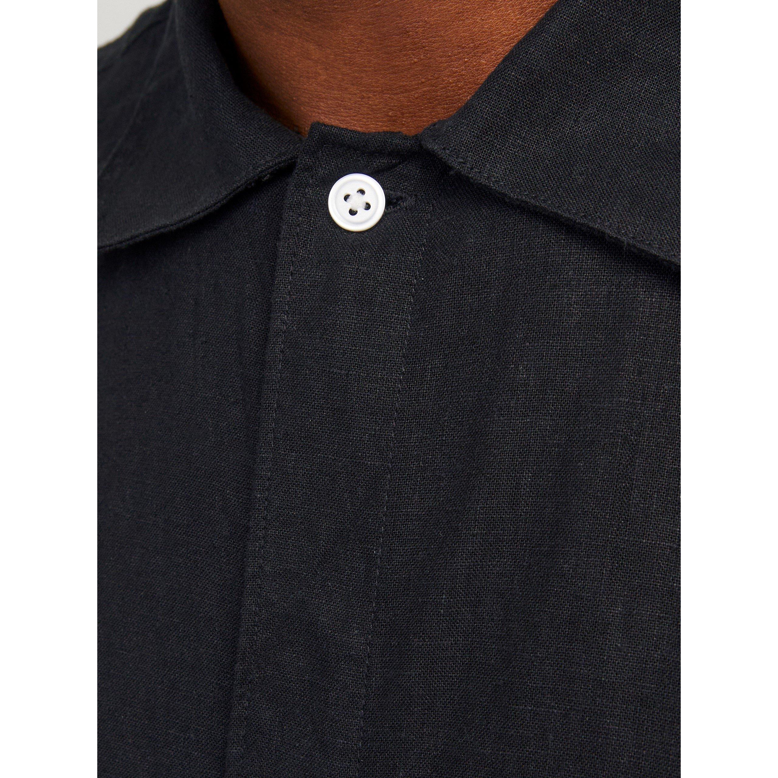 Jack and Jones Faro Linen Oversized Short Sleeve Shirt
