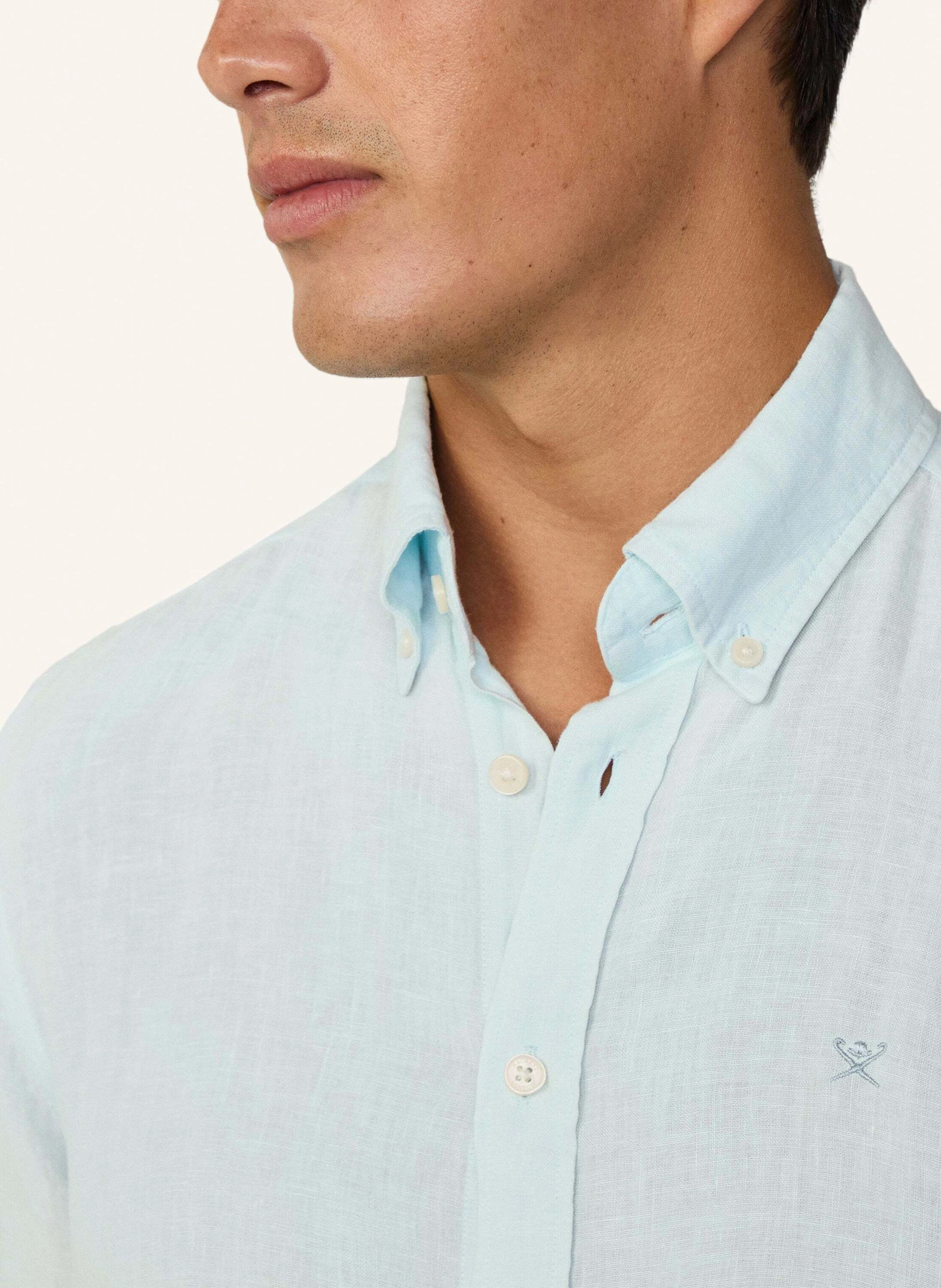 HACKETT LONDON Freizeithemd ESS GMD LINEN BRPT