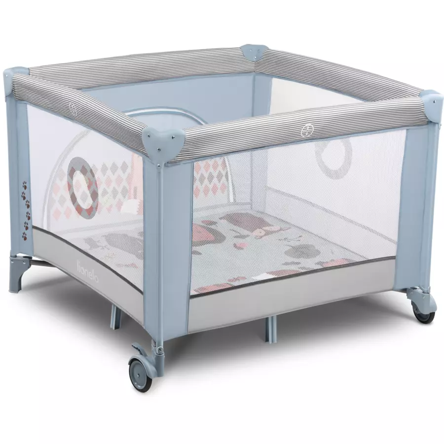 lionelo Laufstall Lene Blue Sky