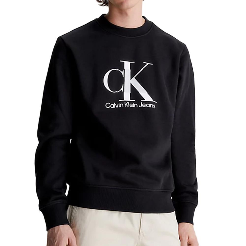Calvin Klein Jeans Sweat Noir Homme Calvin Klein Jeans Disrupted