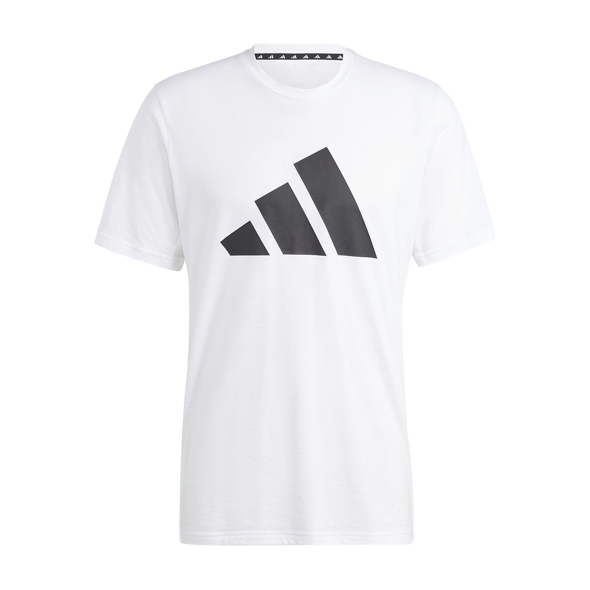 Camiseta adidas Performance com gola redonda e mangas curtas
