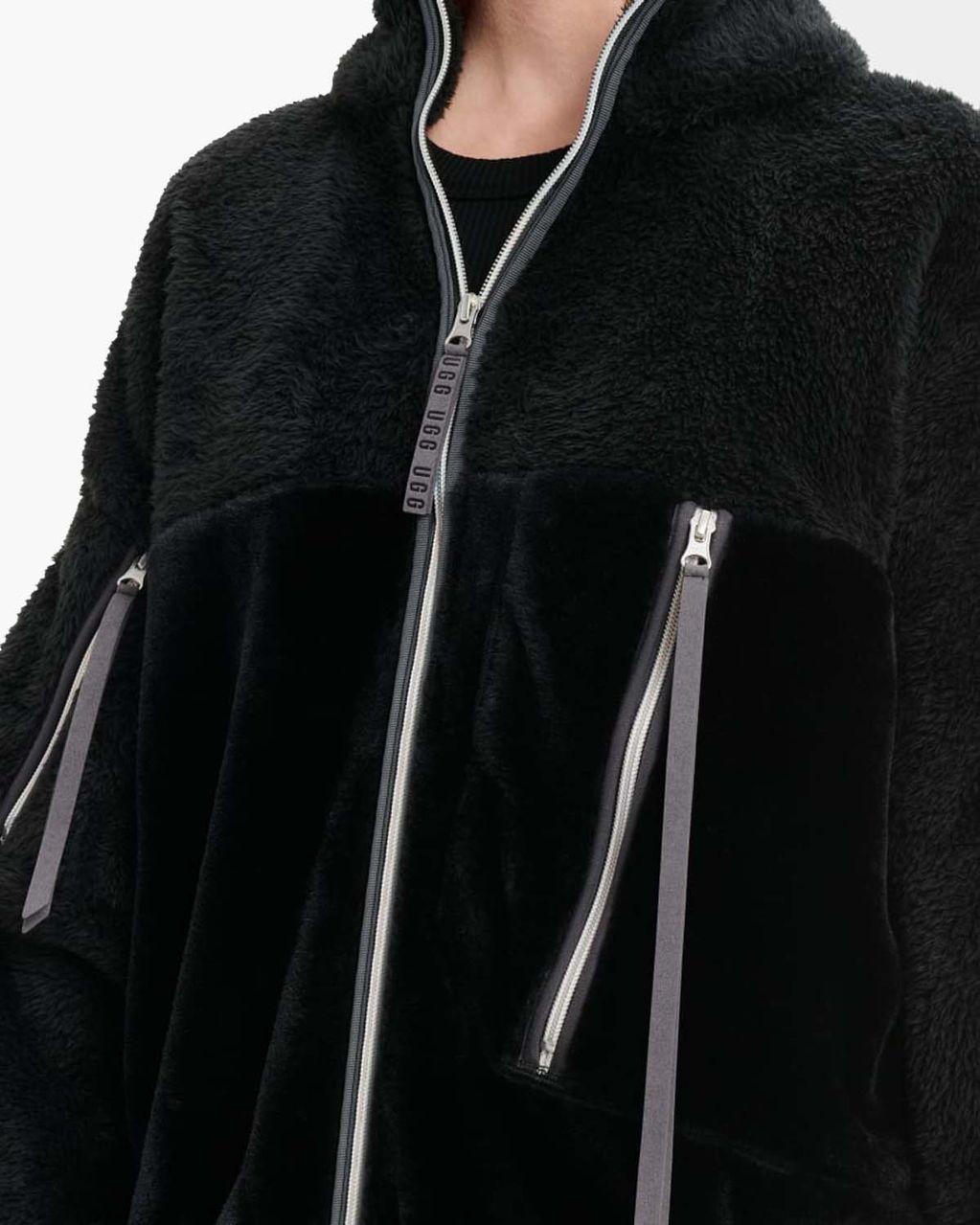 UGG Marlene Sherpa II Jacket Black Damesjack