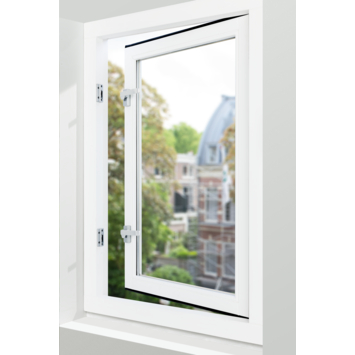 AXA Raamsluiting design met nok rechts aluminium