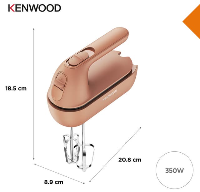 Kenwood Go håndmikser HMP40.000RD (lerrød)