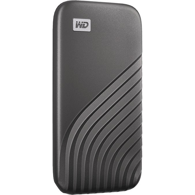 Western Digital My Passport 500 Go USB Type-C 3.2 Gen 2 (3.1 Gen 2) Gris