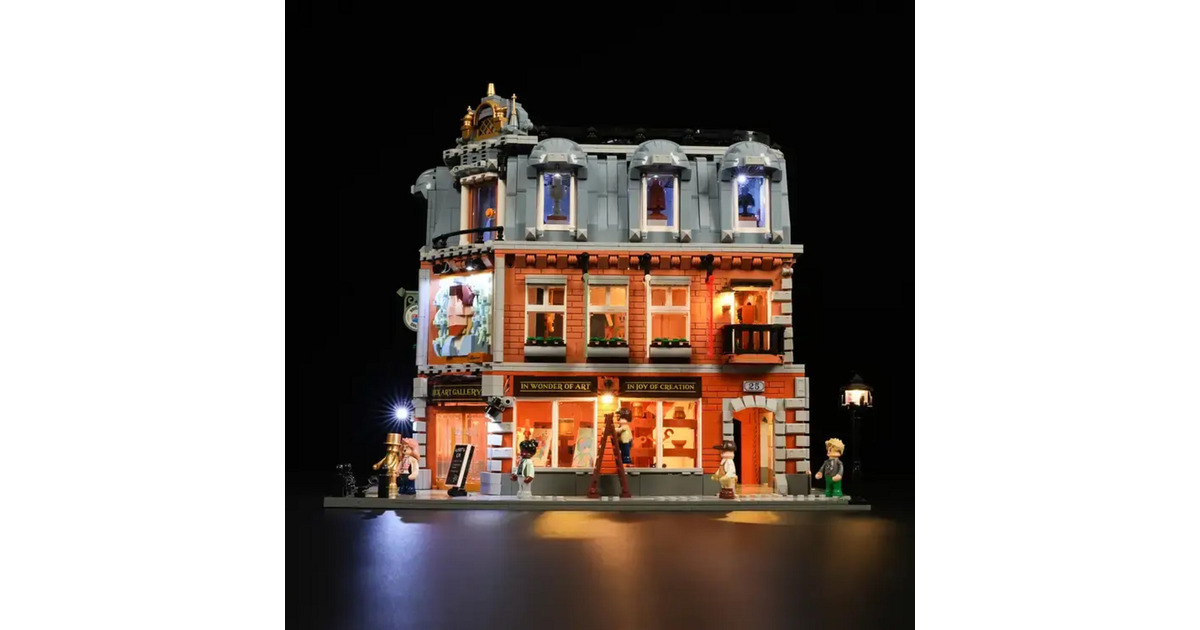 LumibricksTown Life - Brick Art Gallery Constructiespeelgoed  (L9085)