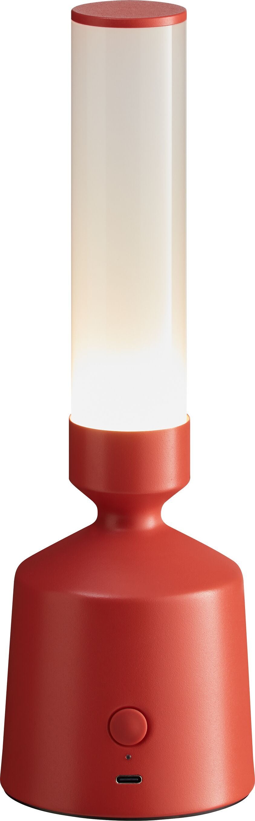 OASIS Tischleuchte - Orange / B: 9.0 cm x H: 28.0 cm