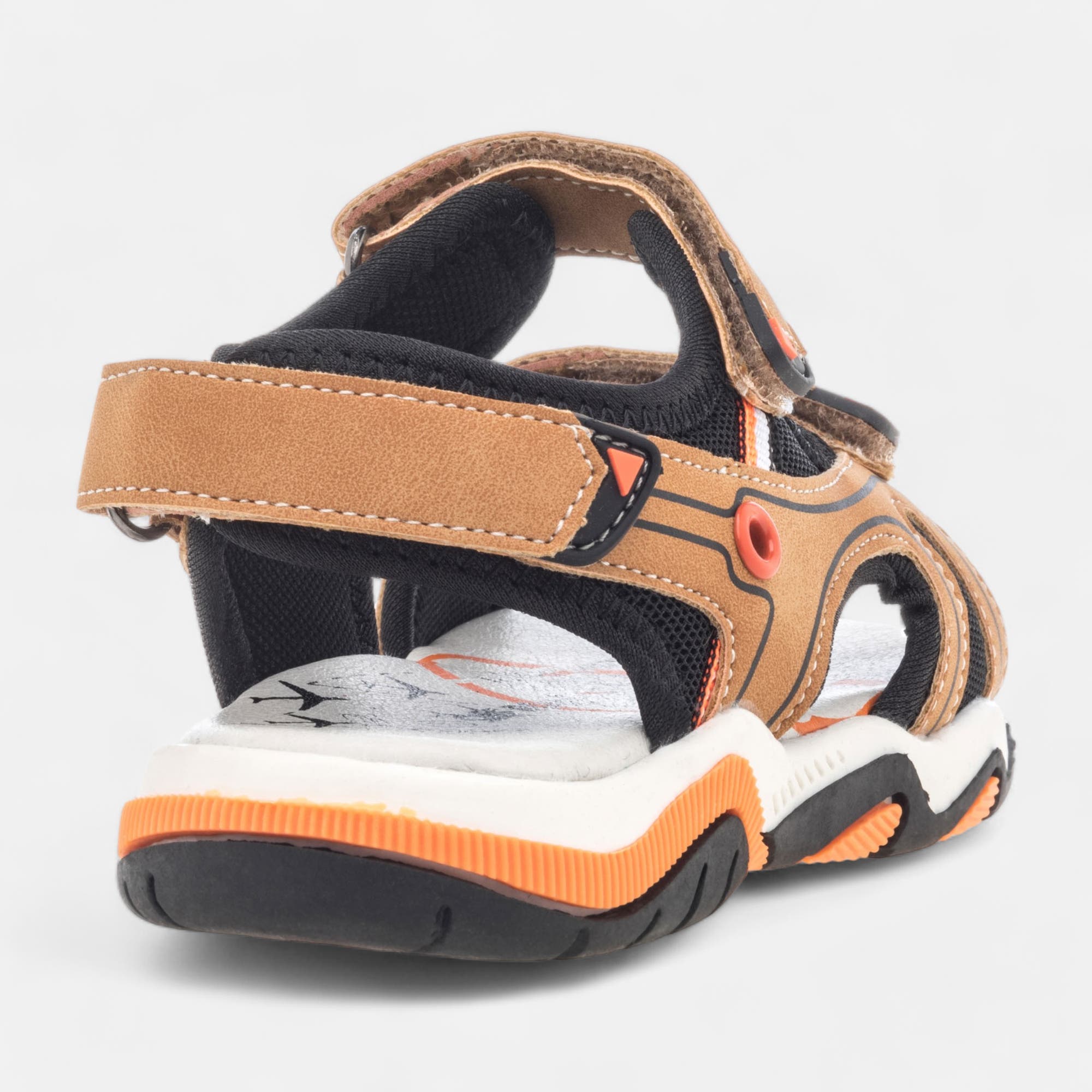 Sandales Garçon cognac