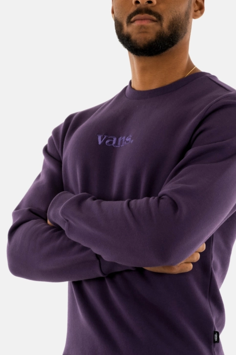 Sweat vans essential relaxed crew 11e1 gothic grape