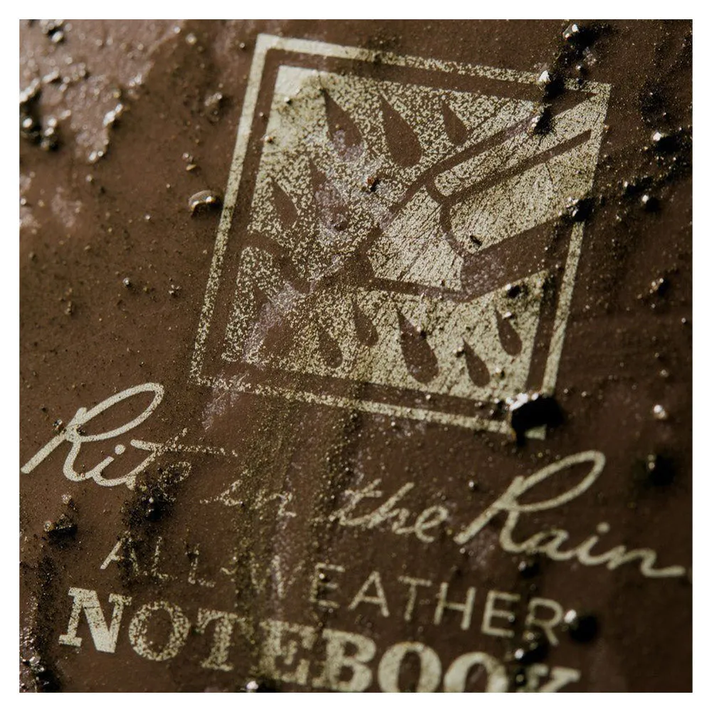 Rite in the Rain -  Rite in the Rain Notizblock Spiralbindung oben braun