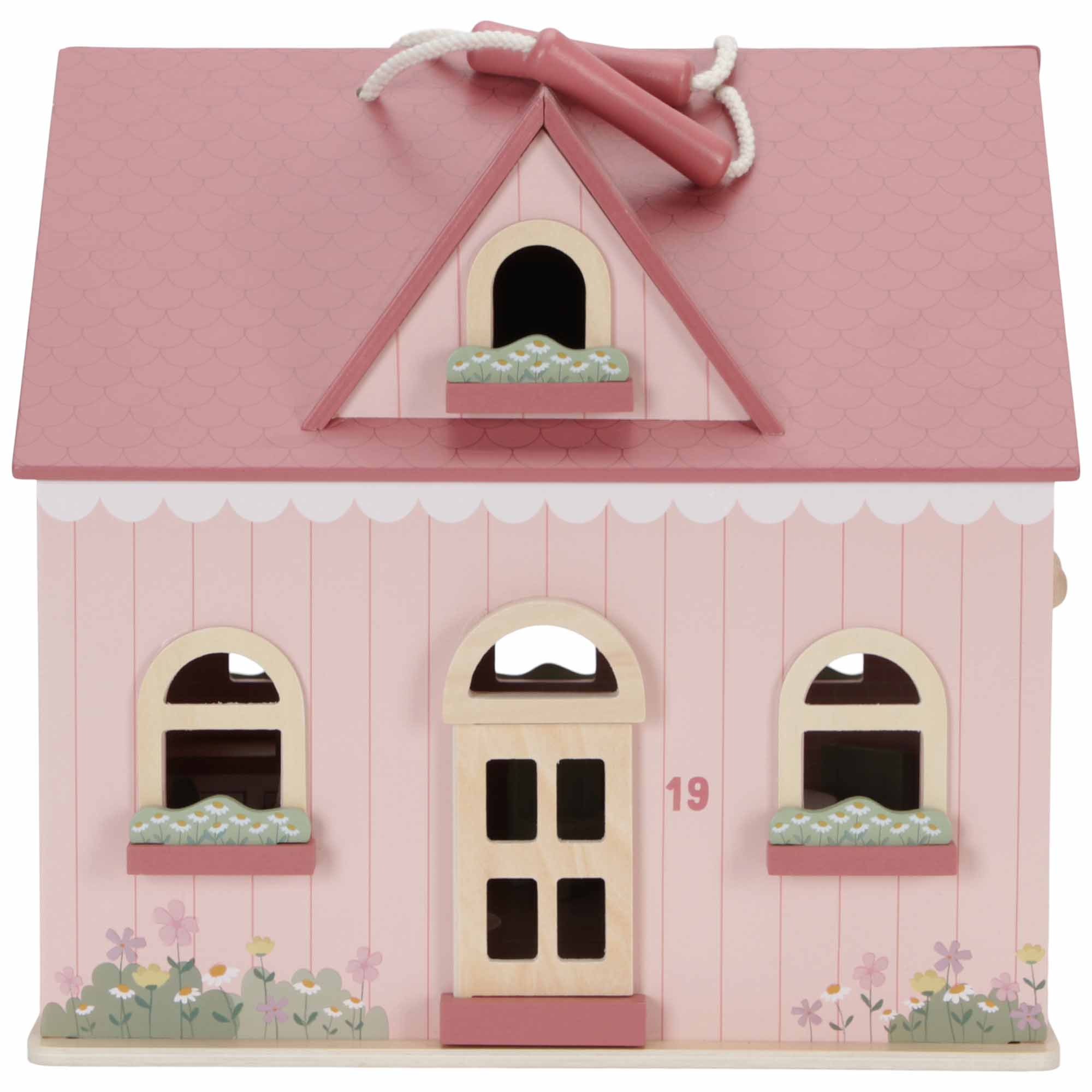 Little Dutch Draagbaar houten poppsenhuis FSC multi