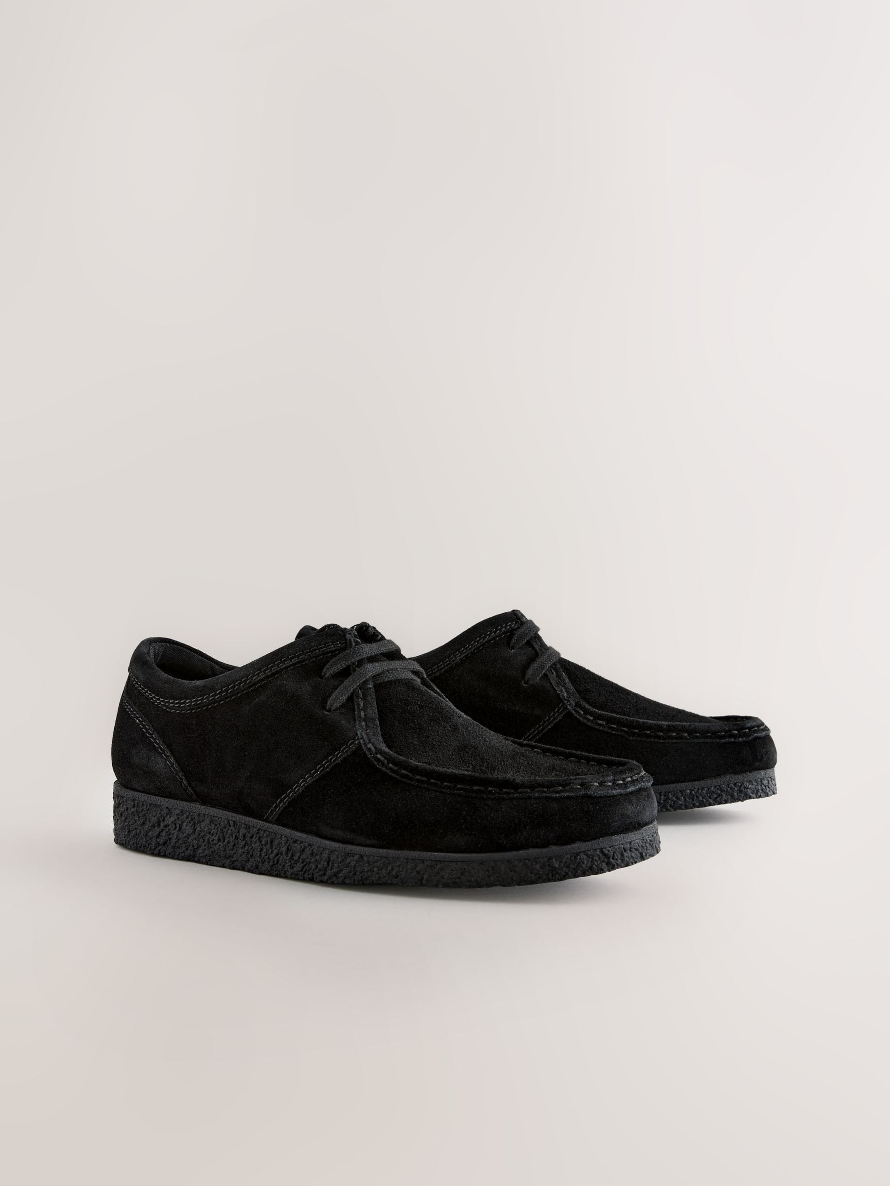 Zwart - Suède schortschoenen