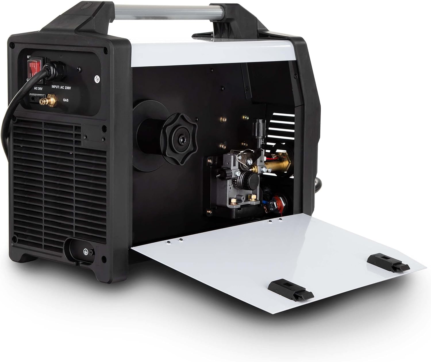 iTech MIG 220 Kombi Schweißgerät WIG LIFT, MMA, MIG/MAG Mit 200 Ampere IGBT Dual Pulse Arc Force ALU geeignet Schweißmaschine