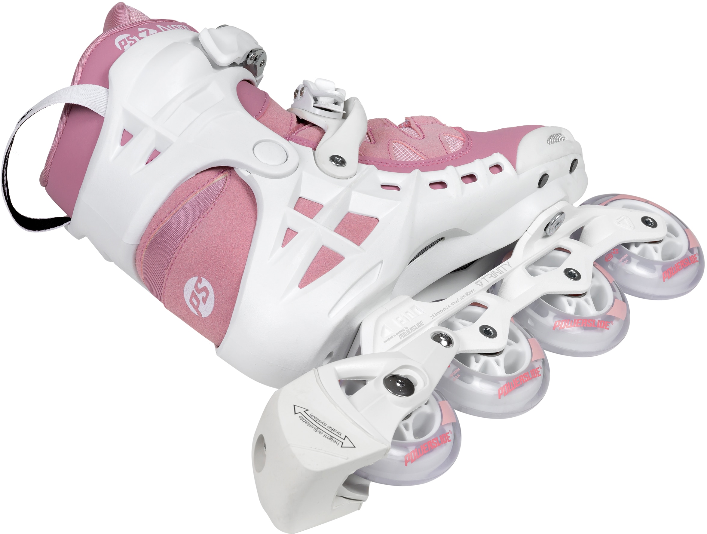 Powerslide Inlineskates »Phuzion Argon Rose 80«