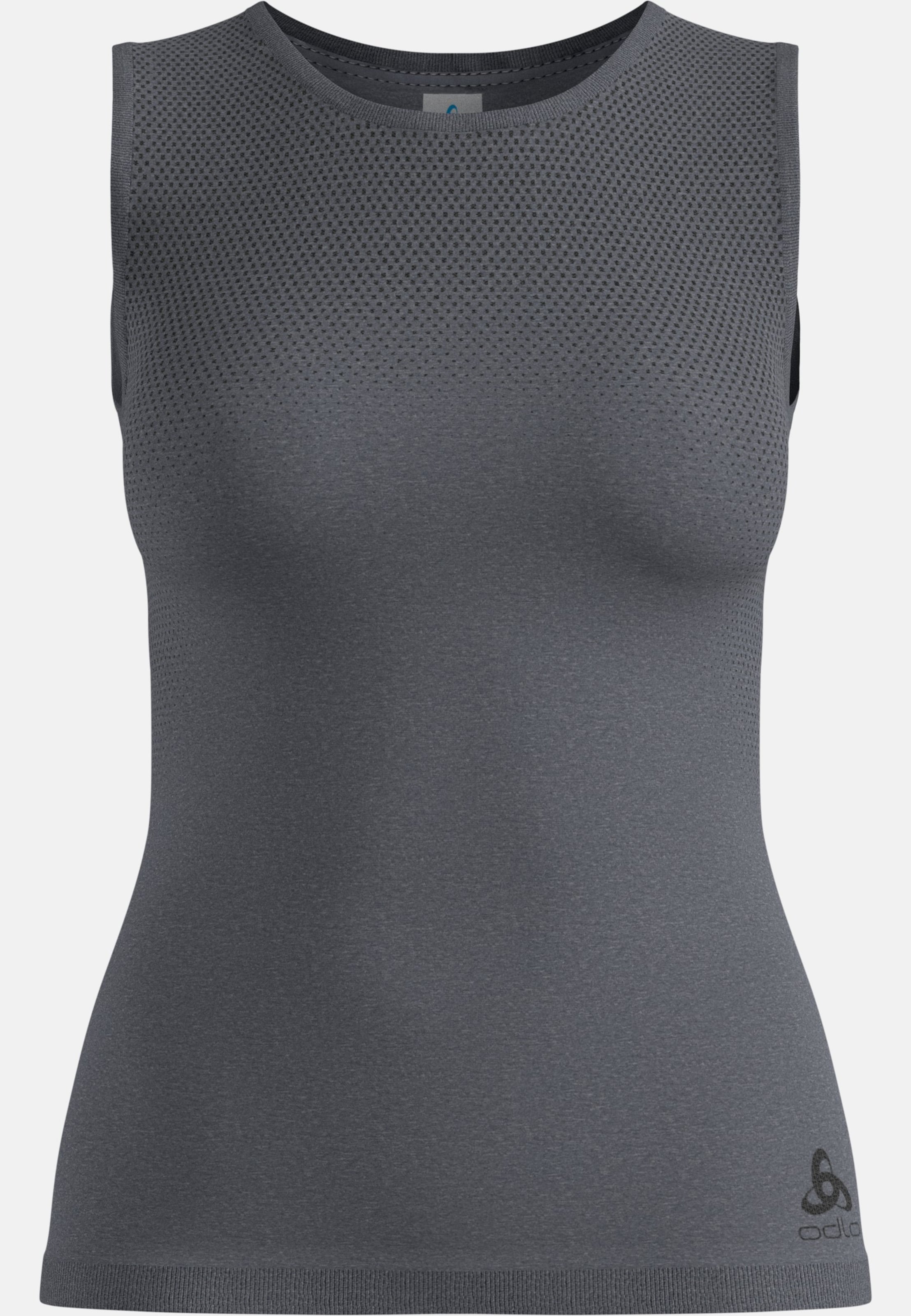 Performance Light Base Layer Singlet in grey melange