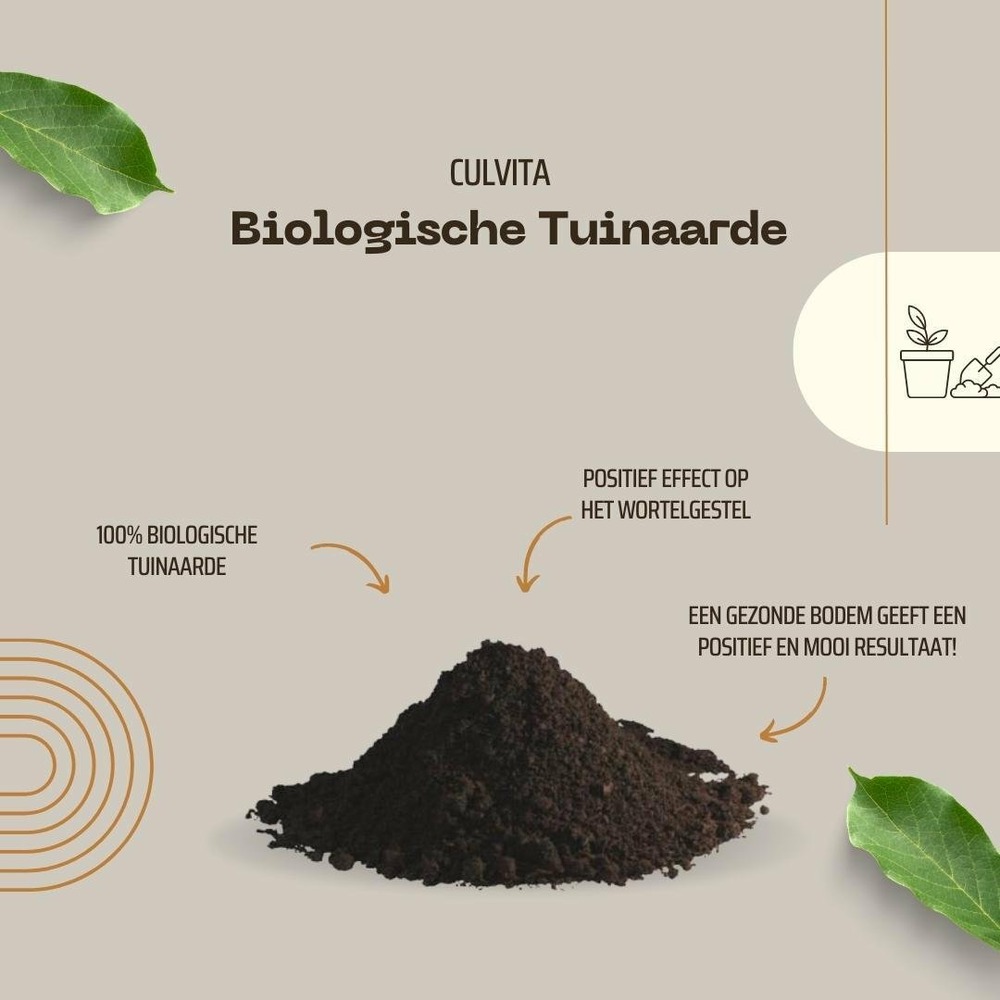 Terreau biologique pour jardin - 40l