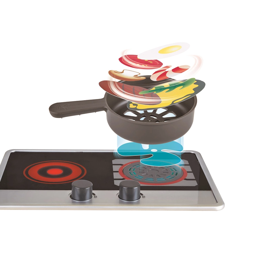 Hape Deluxe Spielküche mit Mikrowelle