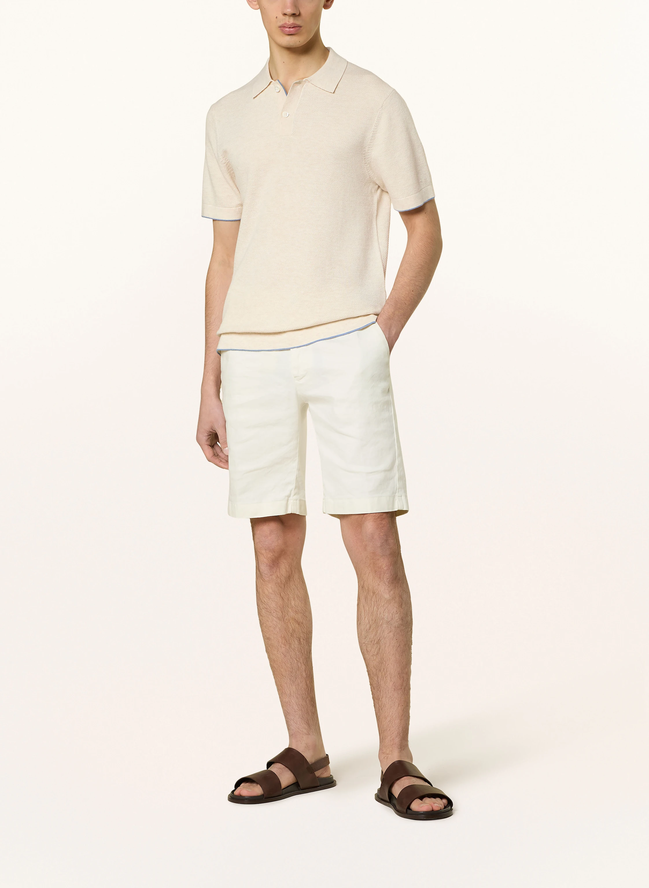 HACKETT LONDON Strick-Poloshirt
