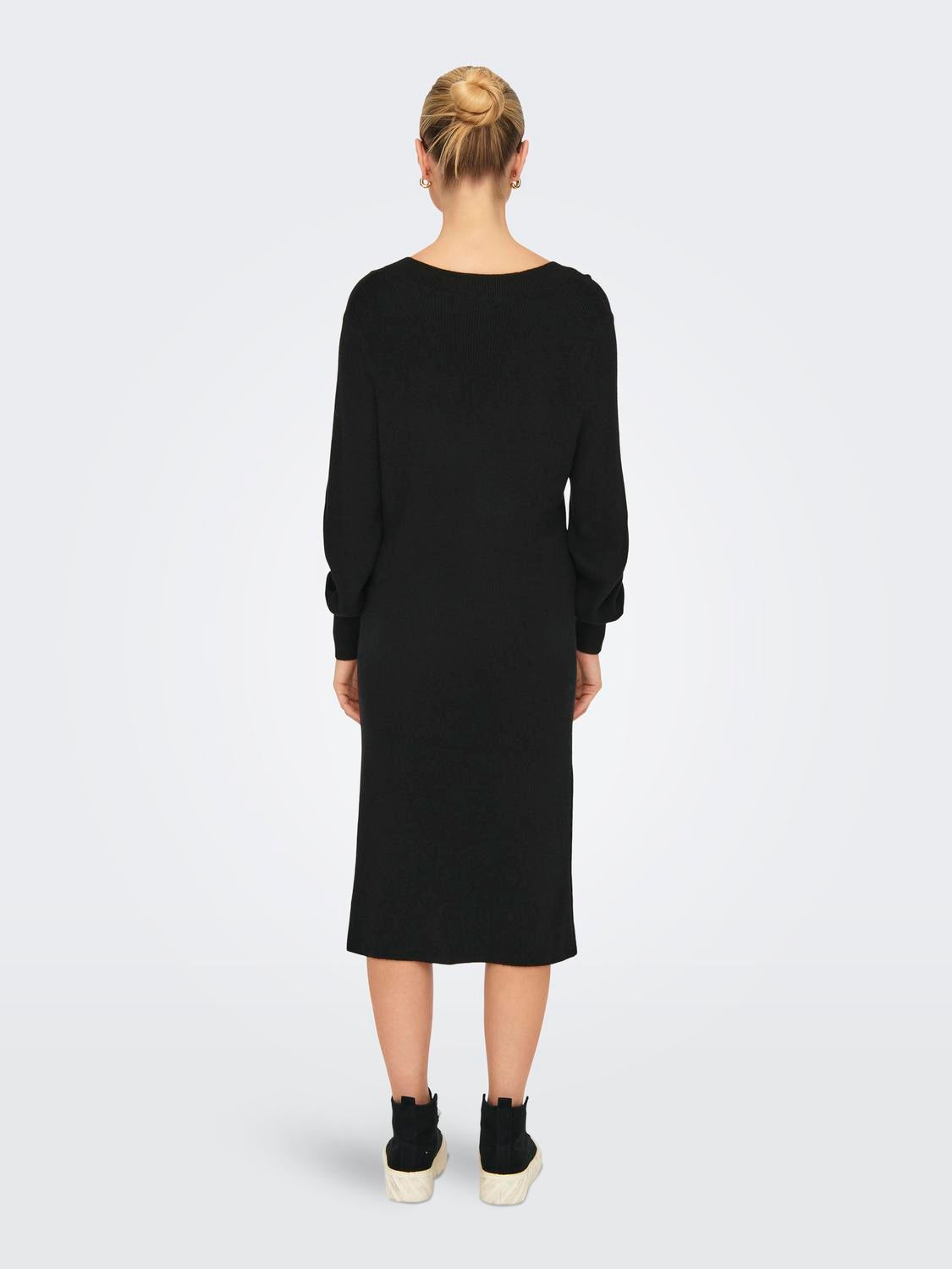 ONLKATIA Midikleid Black