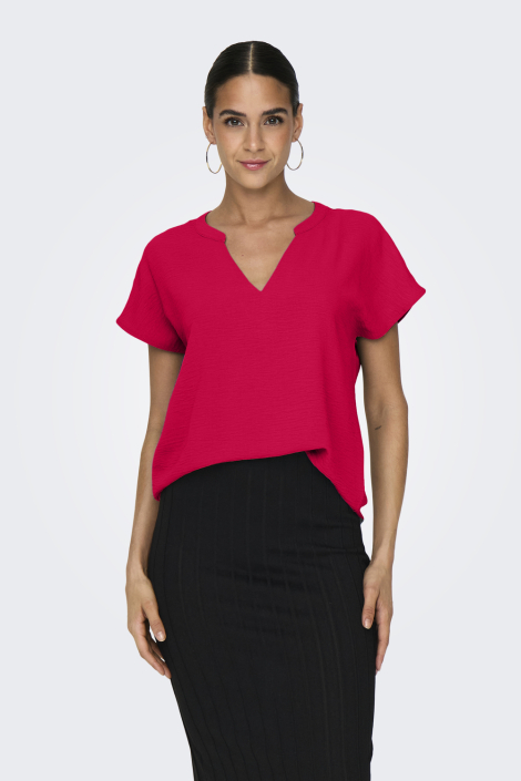 Jacqueline de Yong rode dames t-shirt